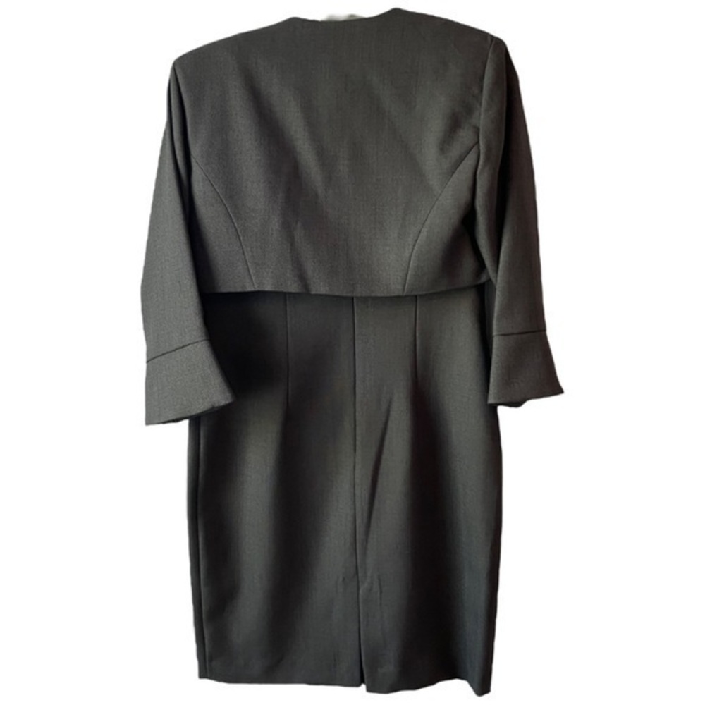 Madison Leigh Sleeveless Dress with Cropped Jacket Sz 8P - Picture 3 of 9